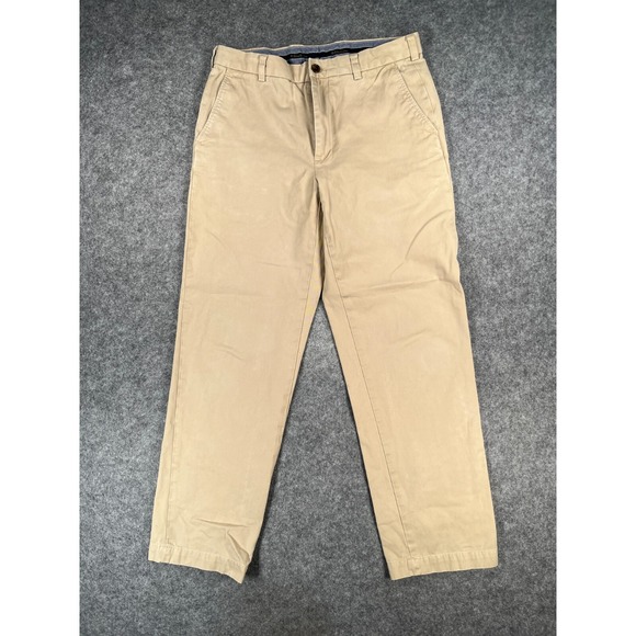 Brooks Brothers Other - Brooks Brothers Chino Mens 34x32 Beige Clark Straight Leg 100% Cotton